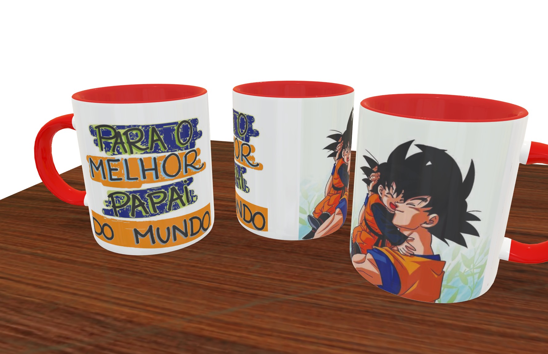 Caneca Dia Dos Pais Goku