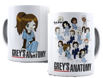 caneca grey anatomy Meridith