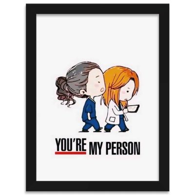 quadro decorativo your my person