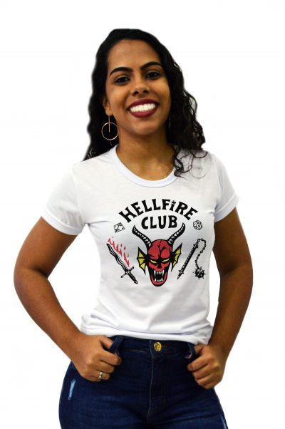 camisa feminina hell fire