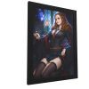 quadro decorativo hermione harry potter