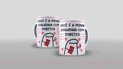 caneca tematica flork dia dos namarodos