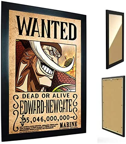 Quadro Decorativo Edward New Gate One Piece Poster Wanted – Kerokero store