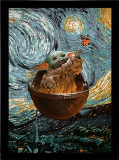 quadro-decorativo-baby-yoda-van-gogh-quadrosdecorativos