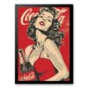 Quadro publicidade Coca Cola
